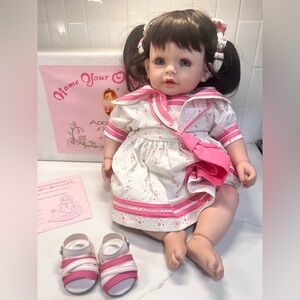 Adora Toddler Doll 20” Brown Hair Blue Eyes